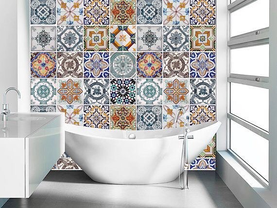 Gambar Motif Keramik Kamar Mandi