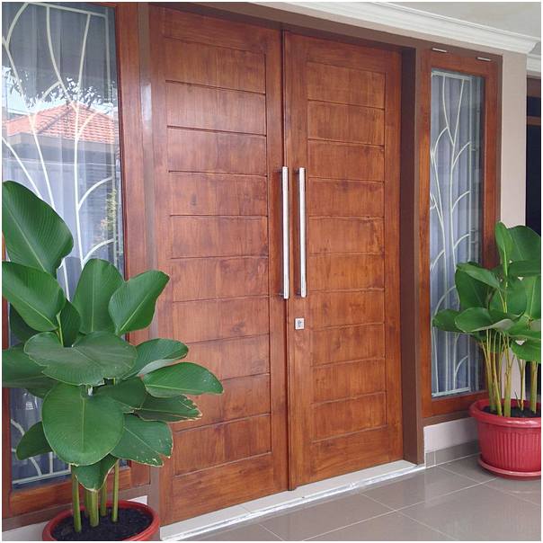 model pintu kupu tarung pintu rumah 2 pintu terbaik