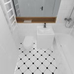 Desain Kamar Mandi Minimalis Dengan Keramik Lantai Terbaru