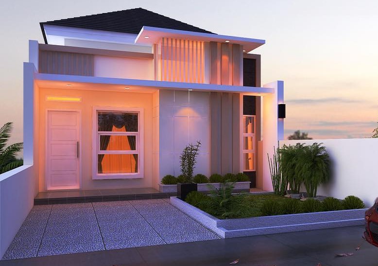 Desain Rumah Minimalis Type 36 1 Lantai Mewah