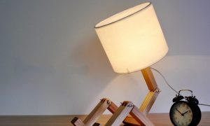 Lampu Tidur Dari Kayu